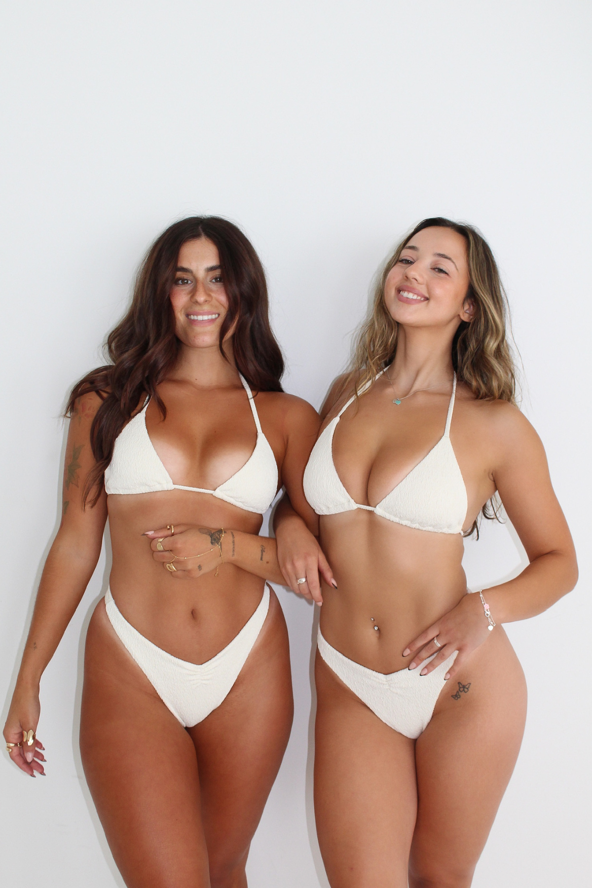 Gia Halter Top | Shell Crinkle