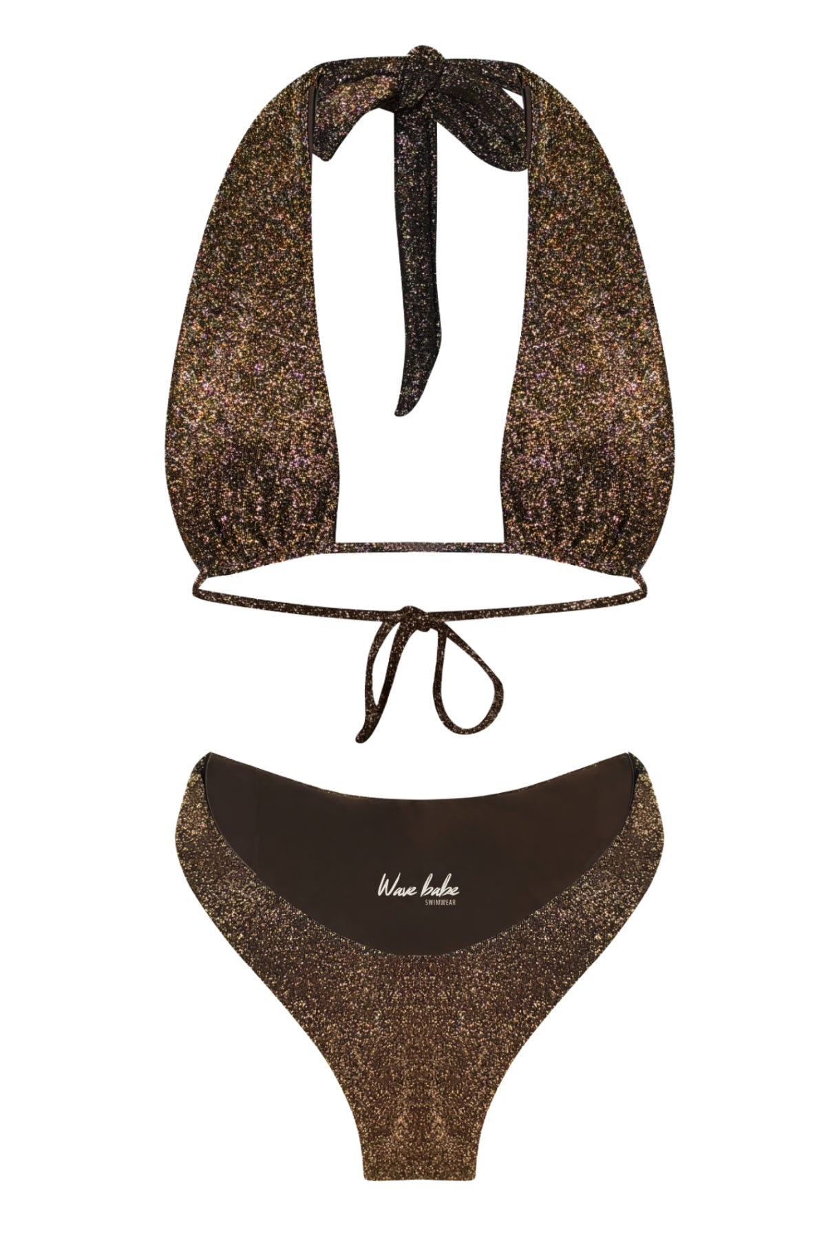 Escape Wrap Top | Mocha Shimmer