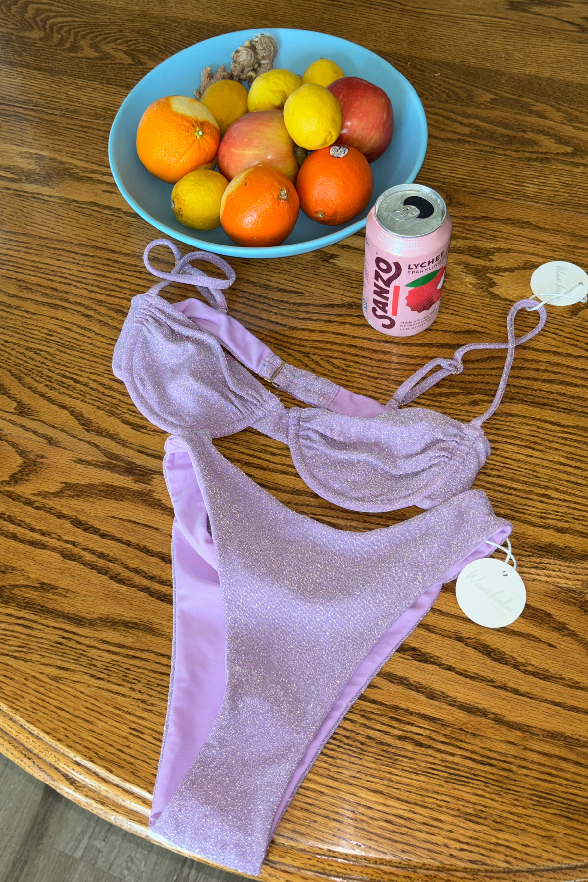 Tropez Top | Plum Shimmer
