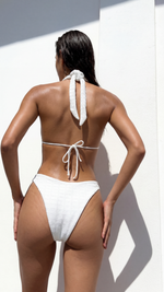 Havana Dip Bottom | Eyelet White