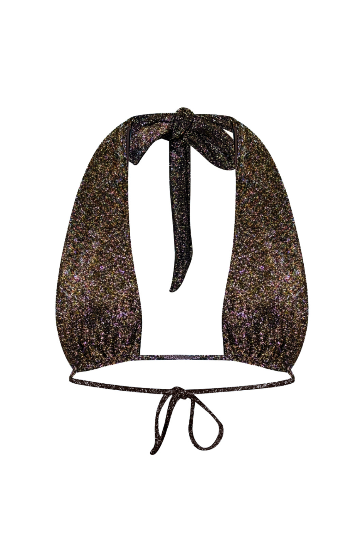 Escape Wrap Top | Espresso Shimmer