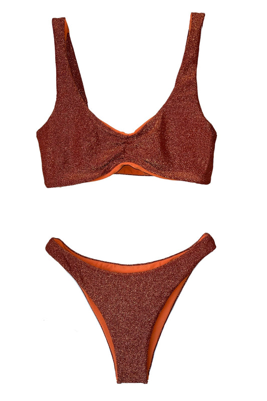 Cassia Top | Chili - Wave Babe Swimwear - Swimwear