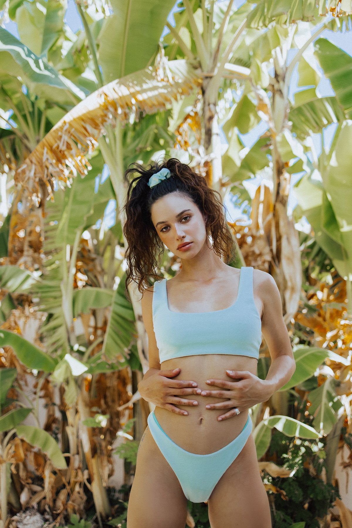 Hazel Bottom | Pistachio - Wave Babe Swimwear - Swimwear