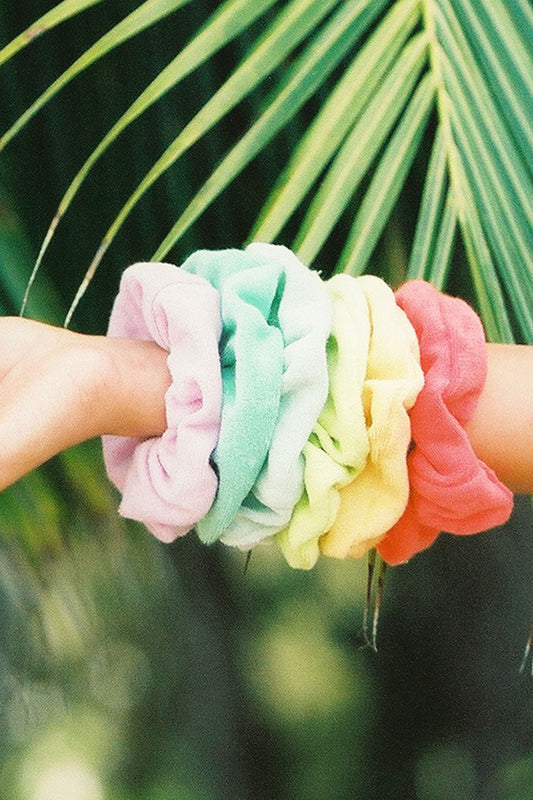 Terry Scrunchy 9 Colors - Wave Babe Swimwear - Scrunchies