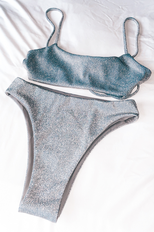 Euphoria Shimmer Bottom - Wave Babe Swimwear - Swimwear