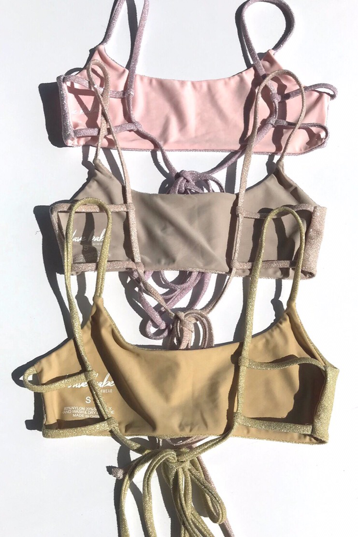 Mirage Shimmer Top - Wave Babe Swimwear - Swimwear