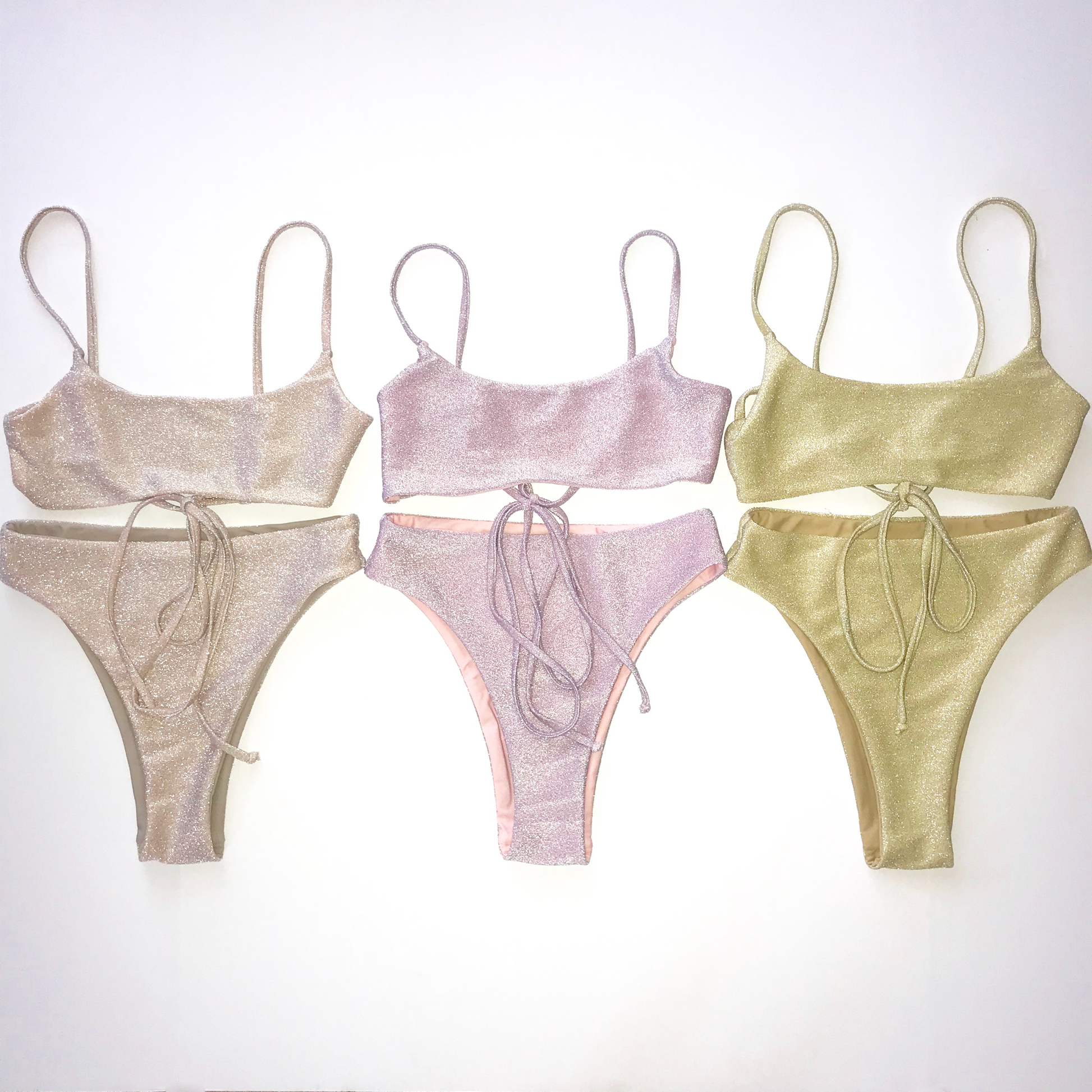 Mirage Shimmer Top - Wave Babe Swimwear - Swimwear