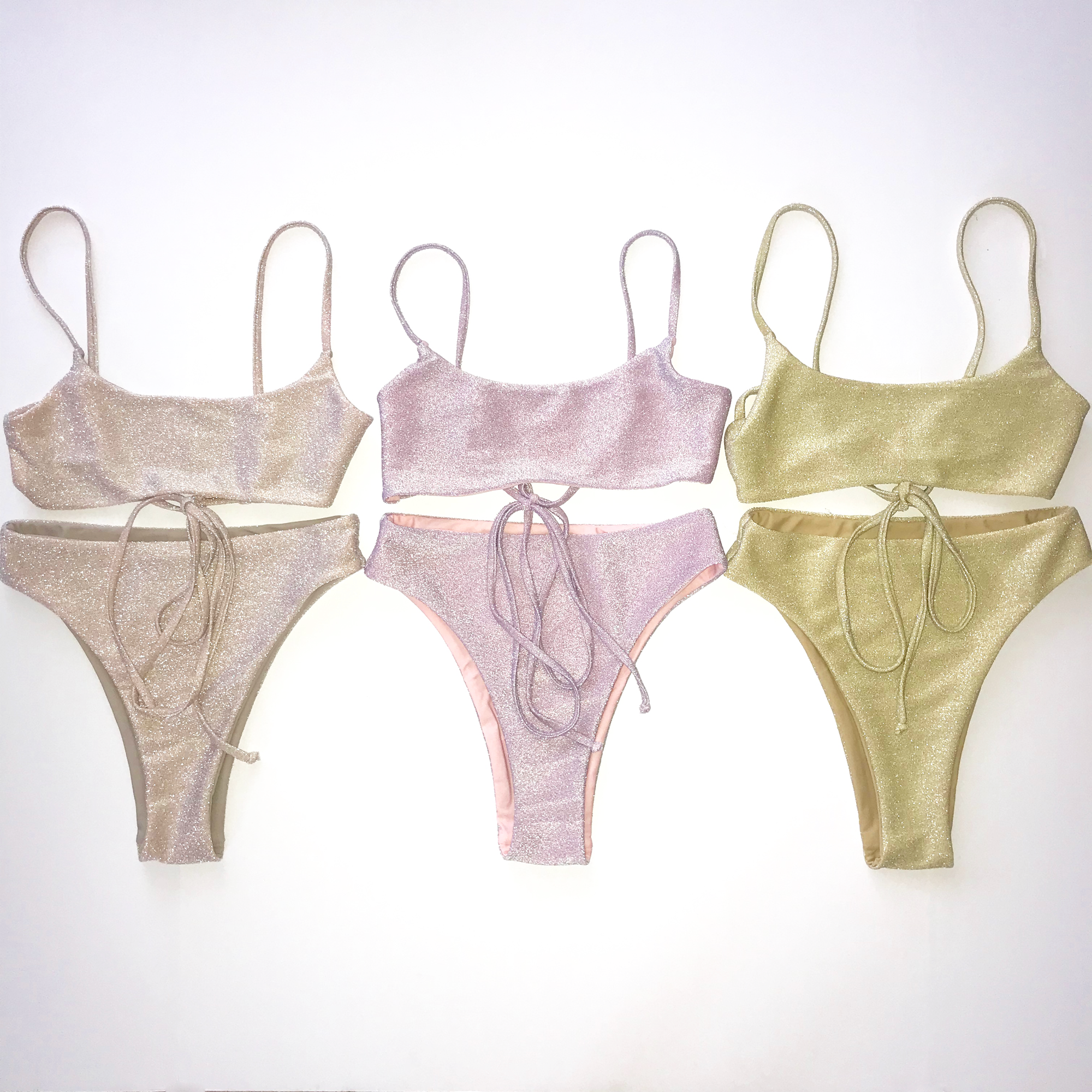 Mirage Shimmer Top - Wave Babe Swimwear - Swimwear