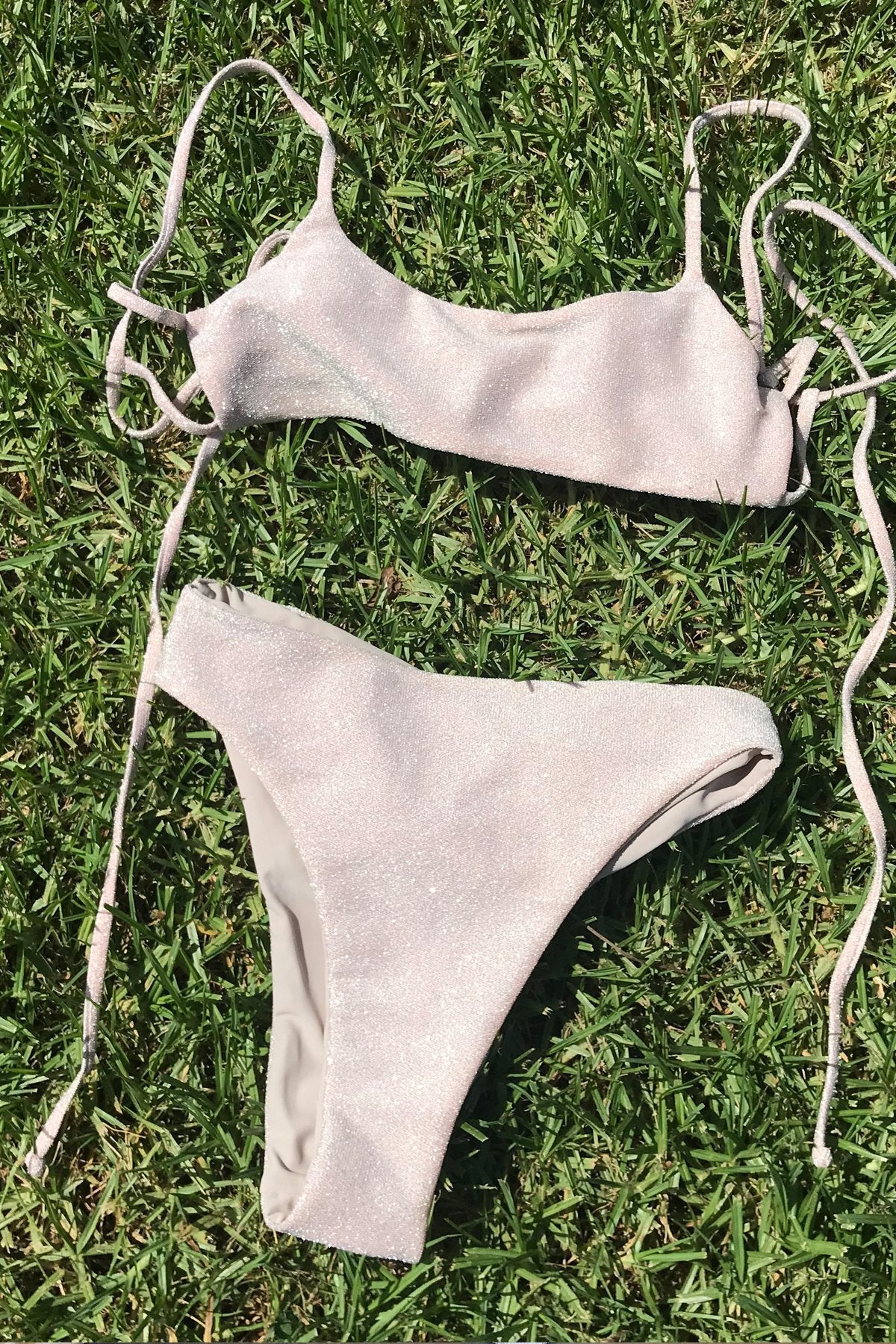 Mirage Shimmer Bottom - Wave Babe Swimwear - Swimwear